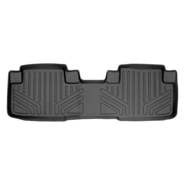 Smartliner Custom Fit 2nd Row Floor Mats Liner for 2012-2016 Honda CR-V, Black SB0106 - main
